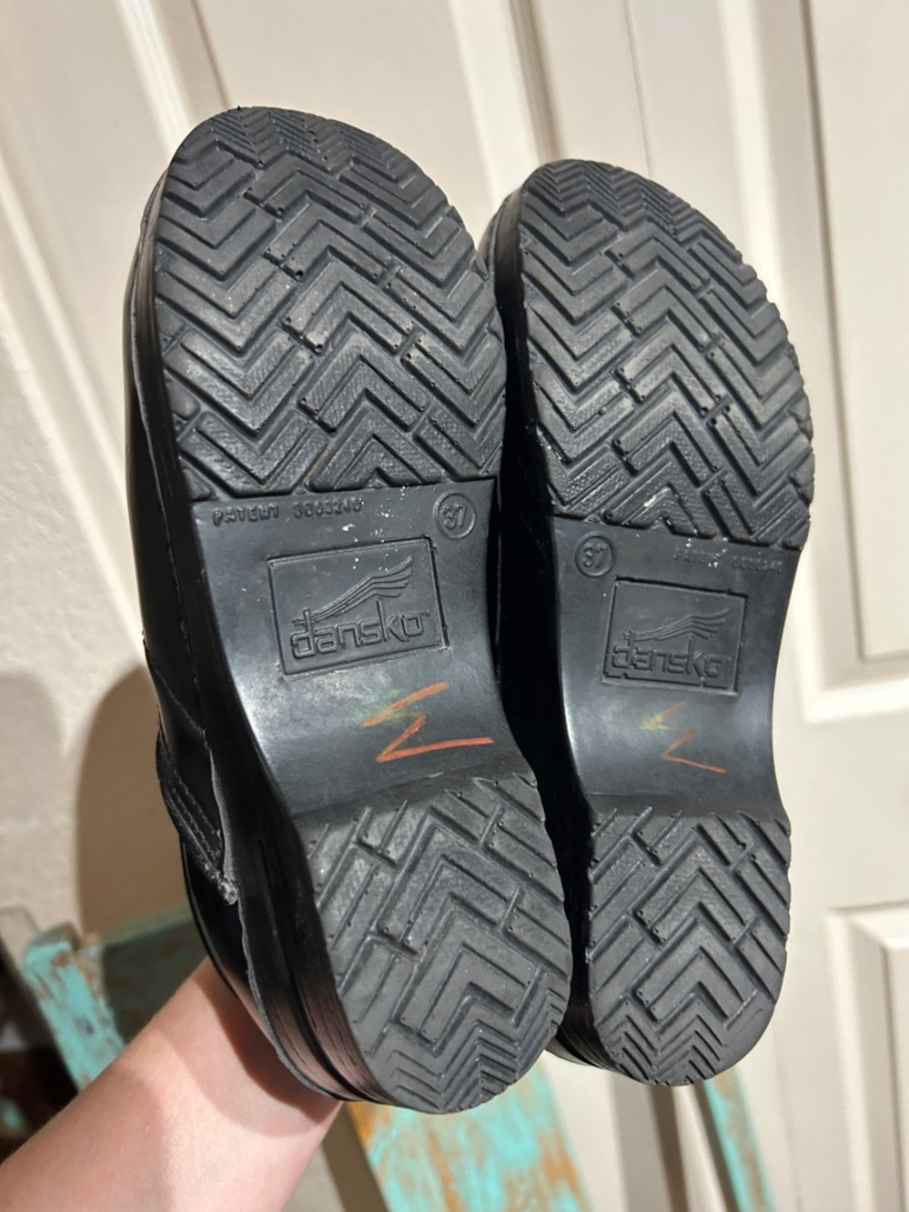 Dansko Black Clogs - Picture 5 of 8